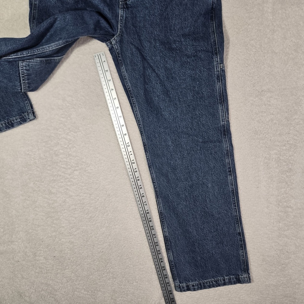 $120 Levis Workwear Loose Overalls Mens Size Small Denim Cotton Blue S - Picture 9 of 9